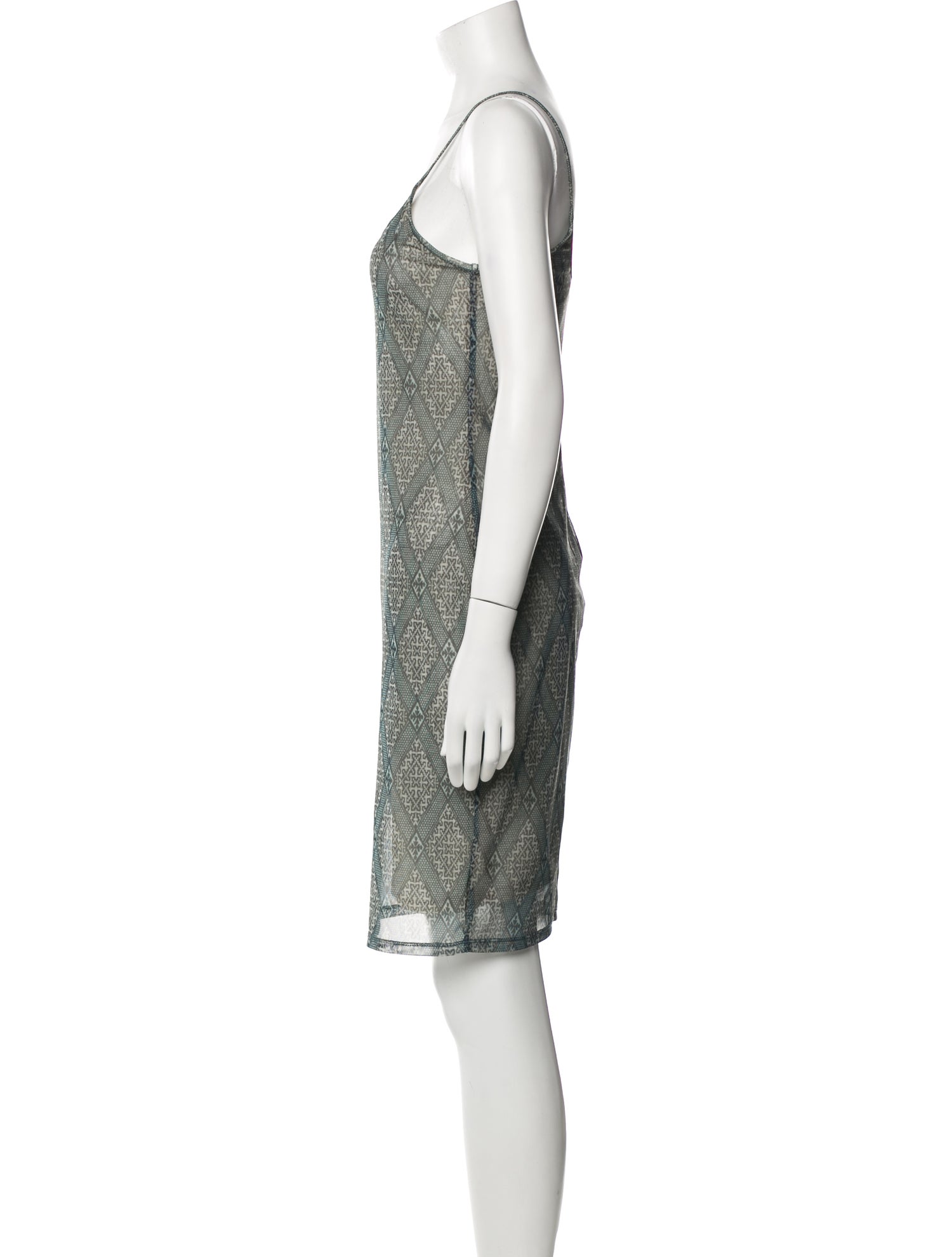 Zimmermann Mesh Knee-Length Dress