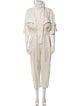 Zimmermann Linen Turtleneck Jumpsuit