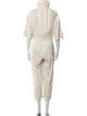 Zimmermann Linen Turtleneck Jumpsuit