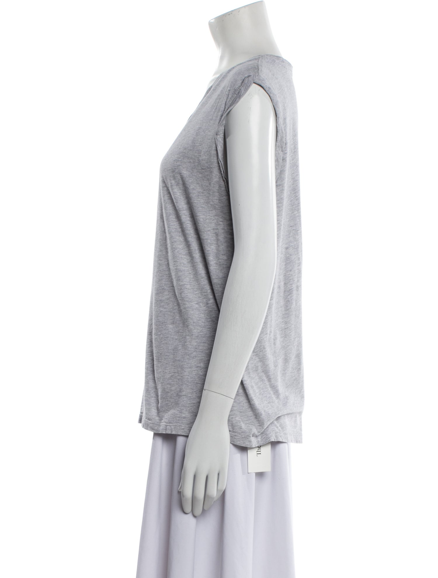 Zimmermann Scoop Neck Sleeveless T-Shirt