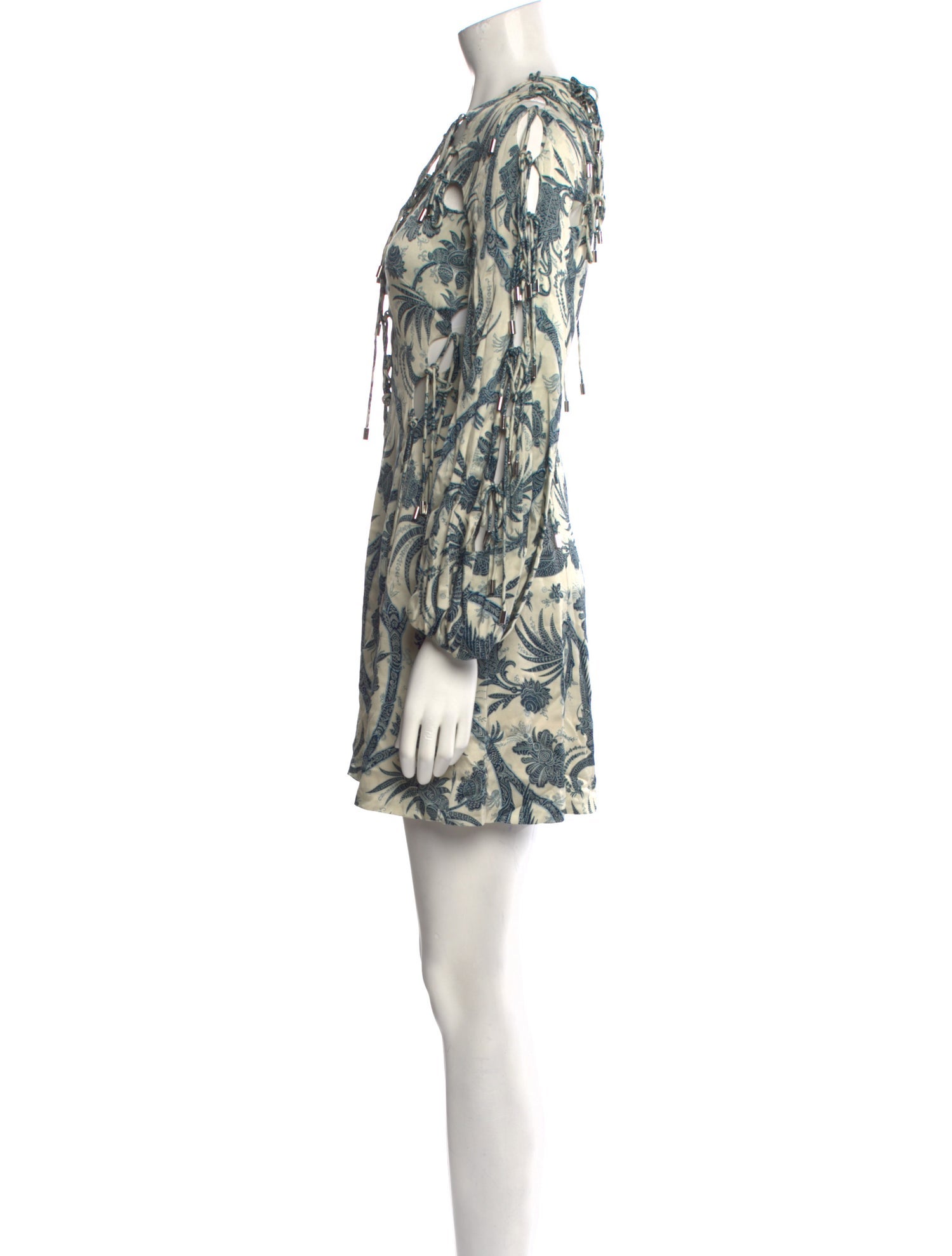 Zimmermann Floral Print Mini Dress