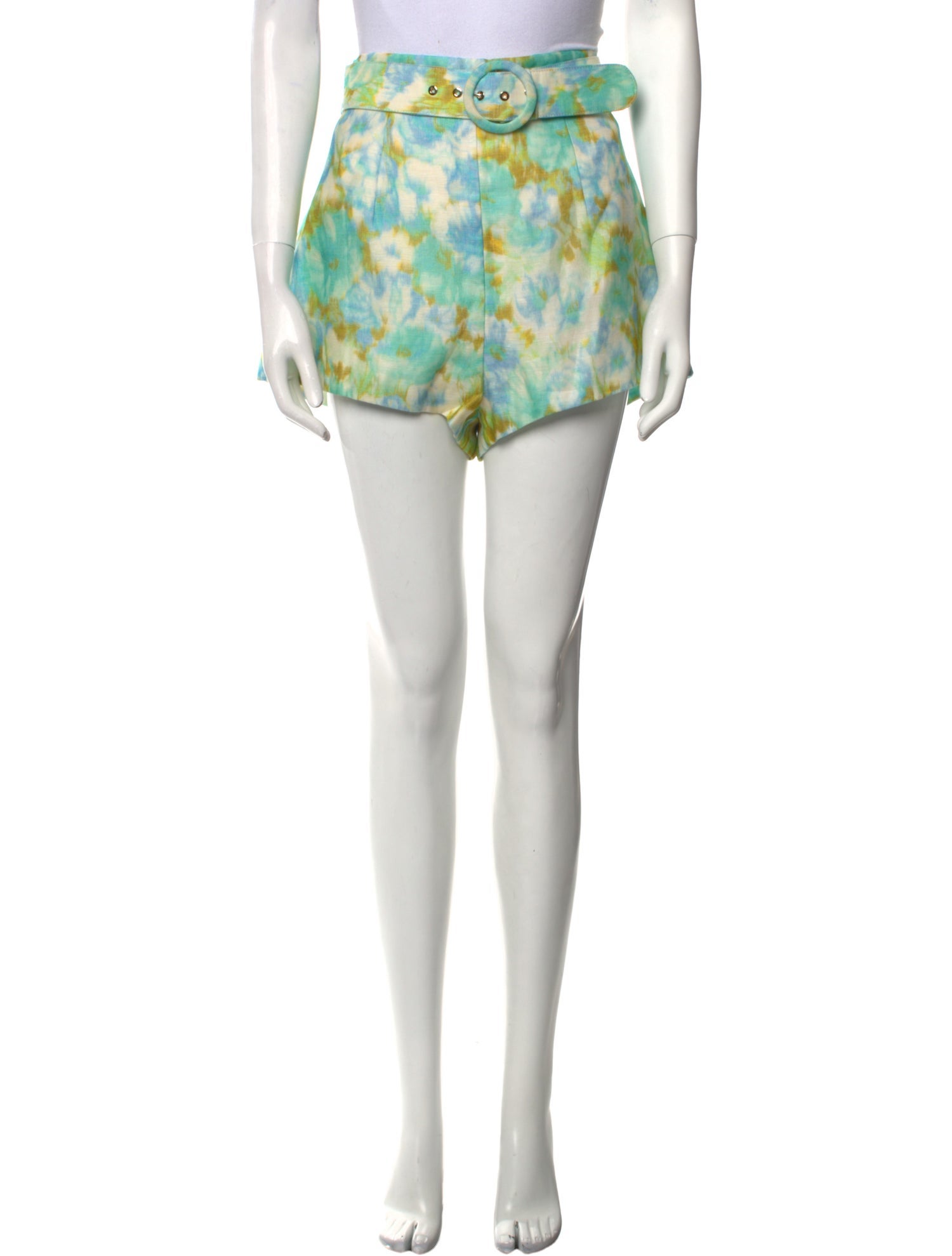 Zimmermann Linen Mini Shorts