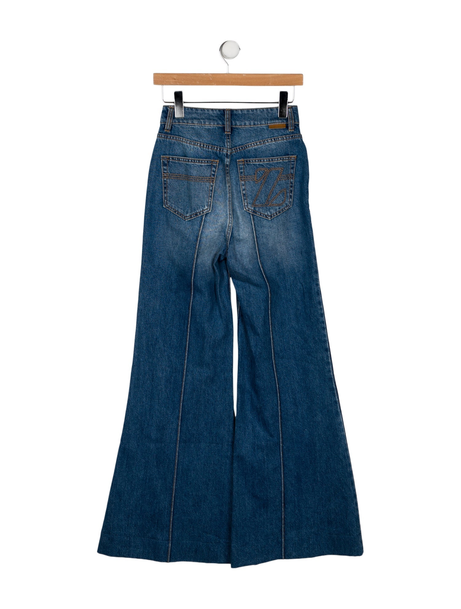 Zimmermann High-Rise Wide Leg Jeans