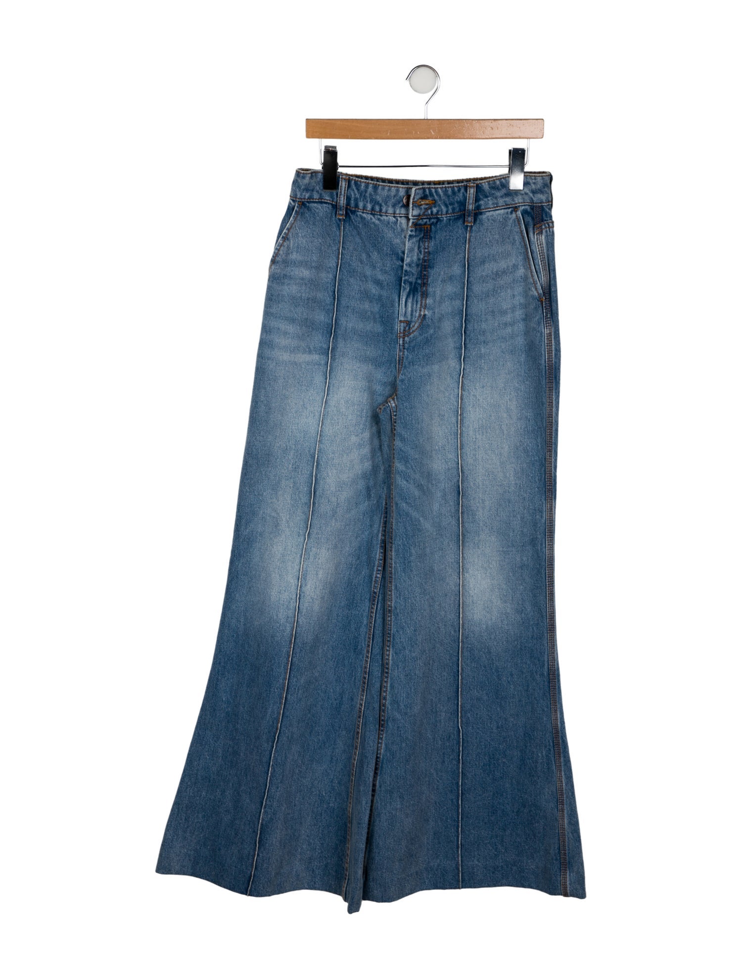 Zimmermann High-Rise Wide Leg Jeans