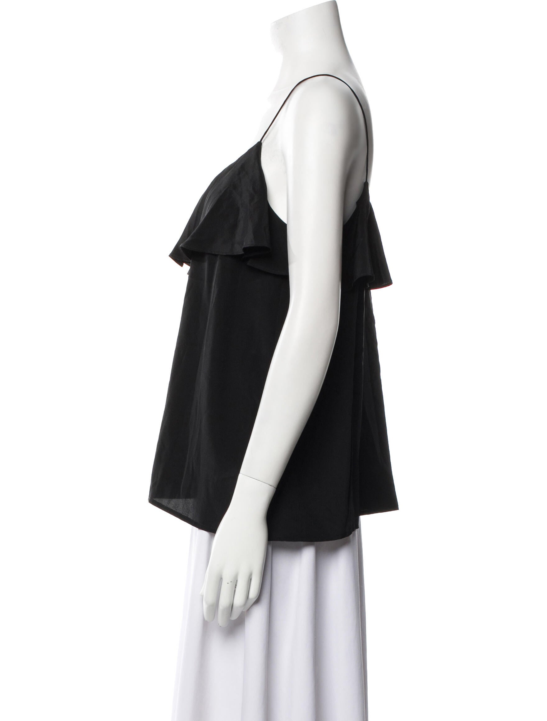 Zimmermann Silk V-Neck Top