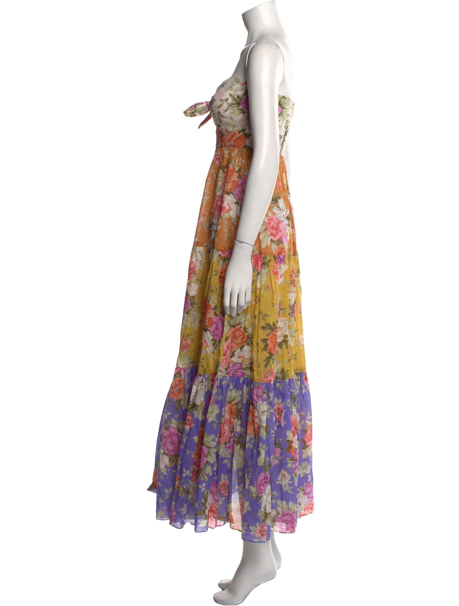 Zimmermann Floral Print Long Dress