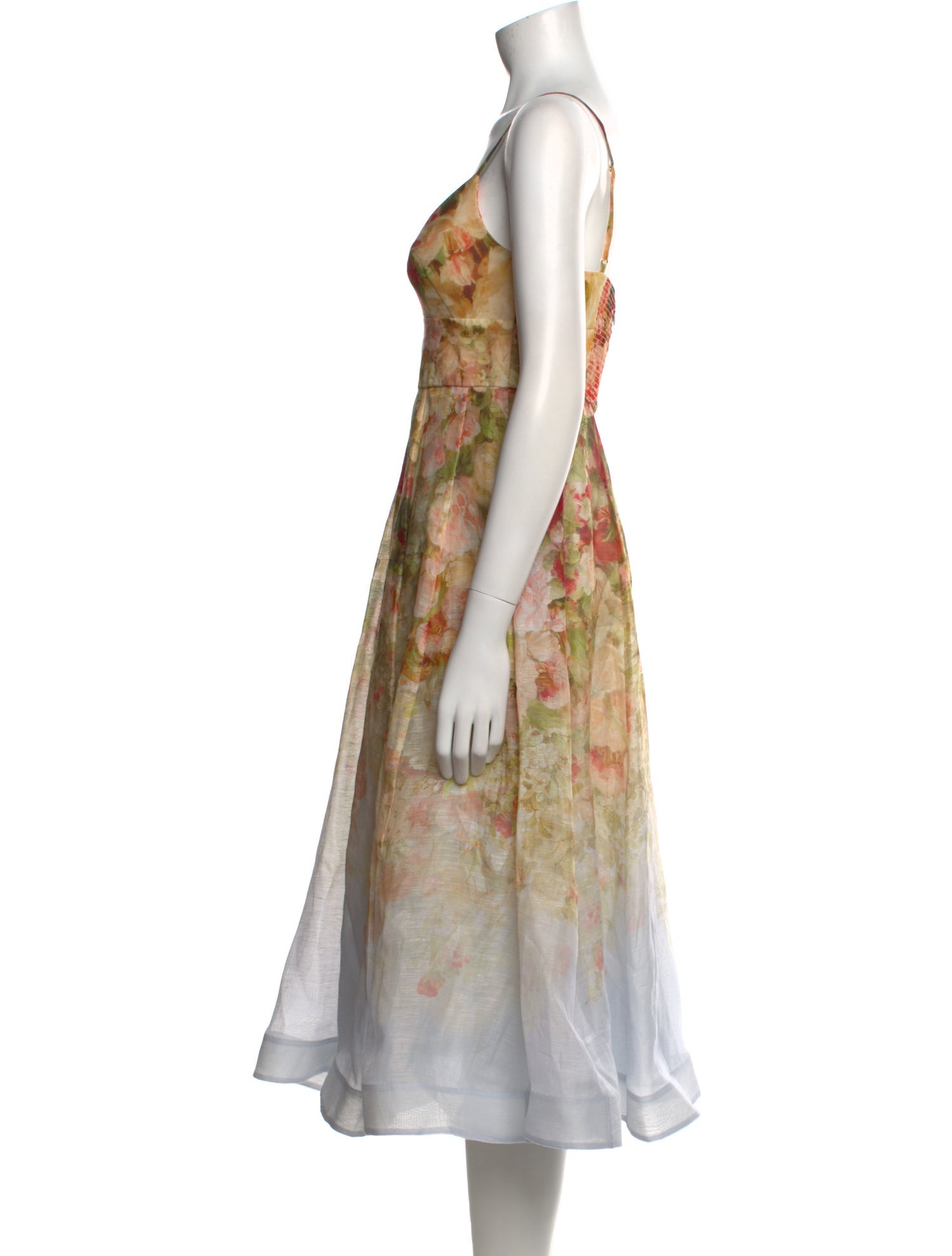 Zimmermann Linen Midi Length Dress