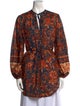 Zimmermann Silk Floral Print Tunic