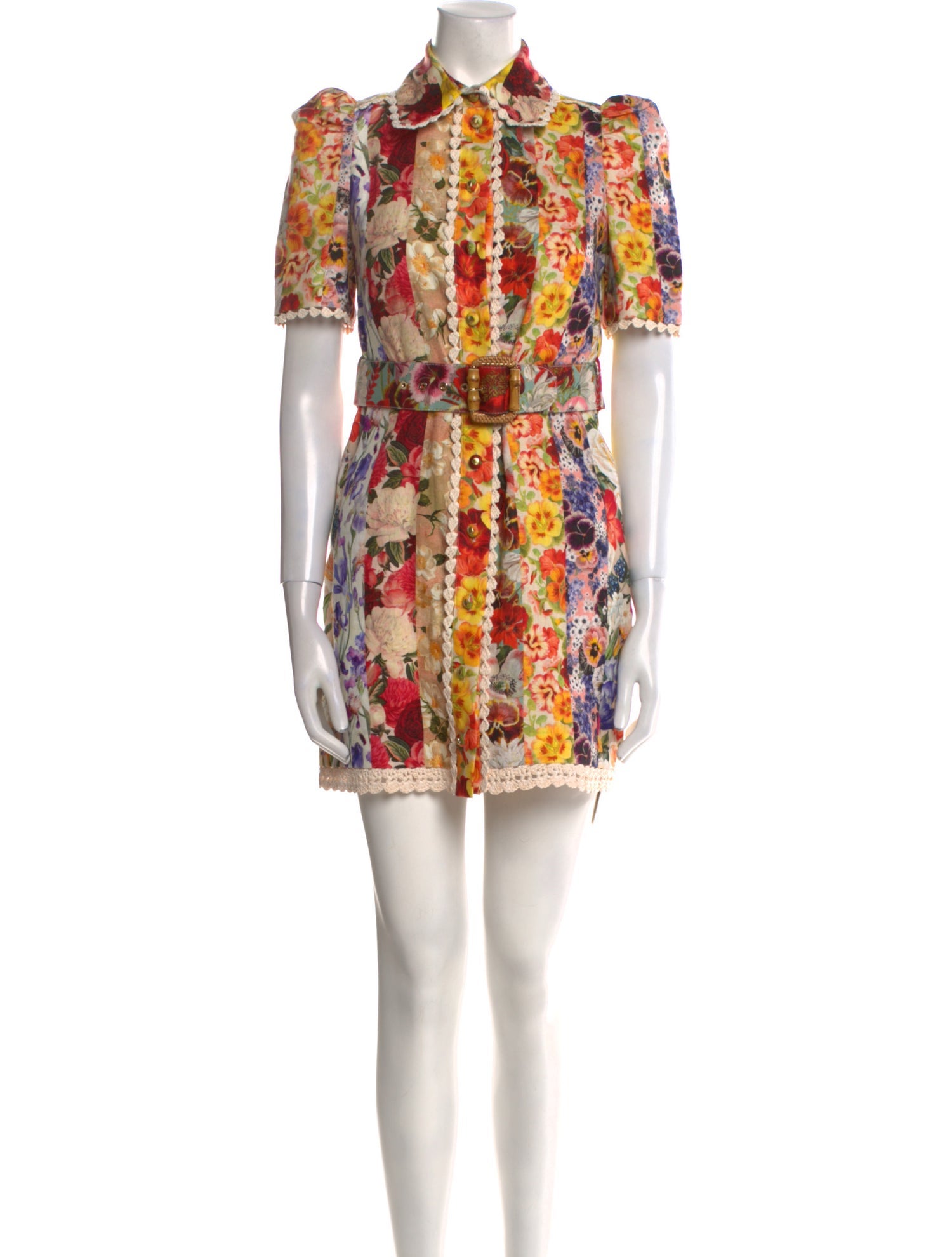 Zimmermann Linen Mini Dress