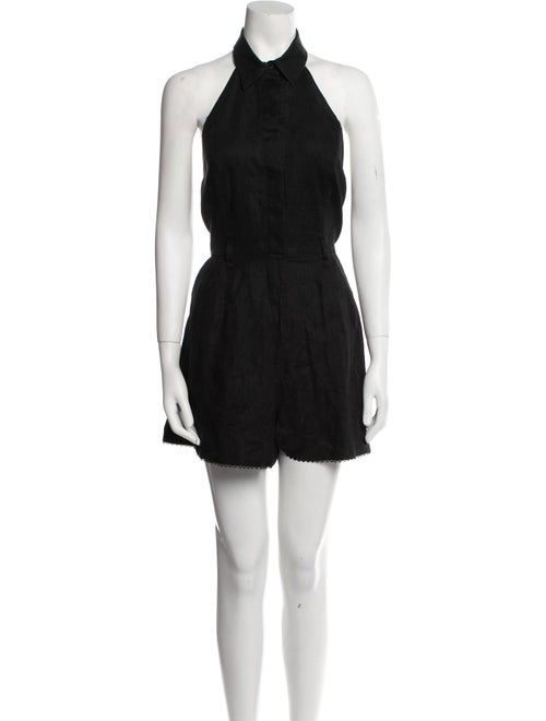 Zimmermann Linen Halterneck Romper