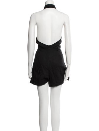 Zimmermann Linen Halterneck Romper
