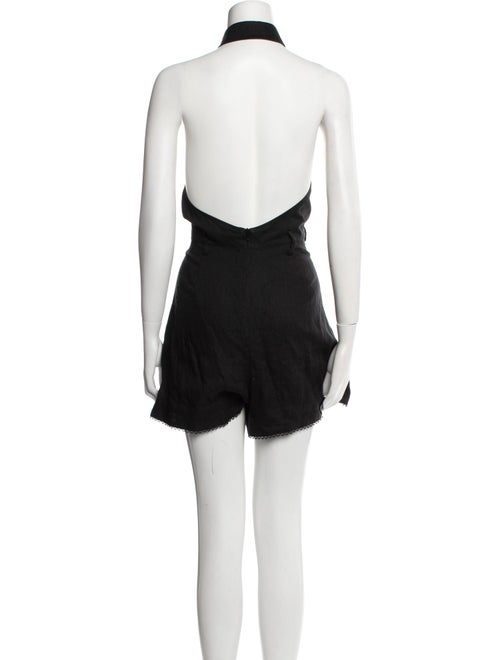 Zimmermann Linen Halterneck Romper