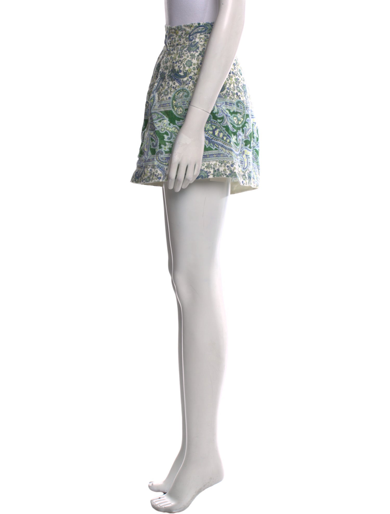 Zimmermann Linen Mini Shorts