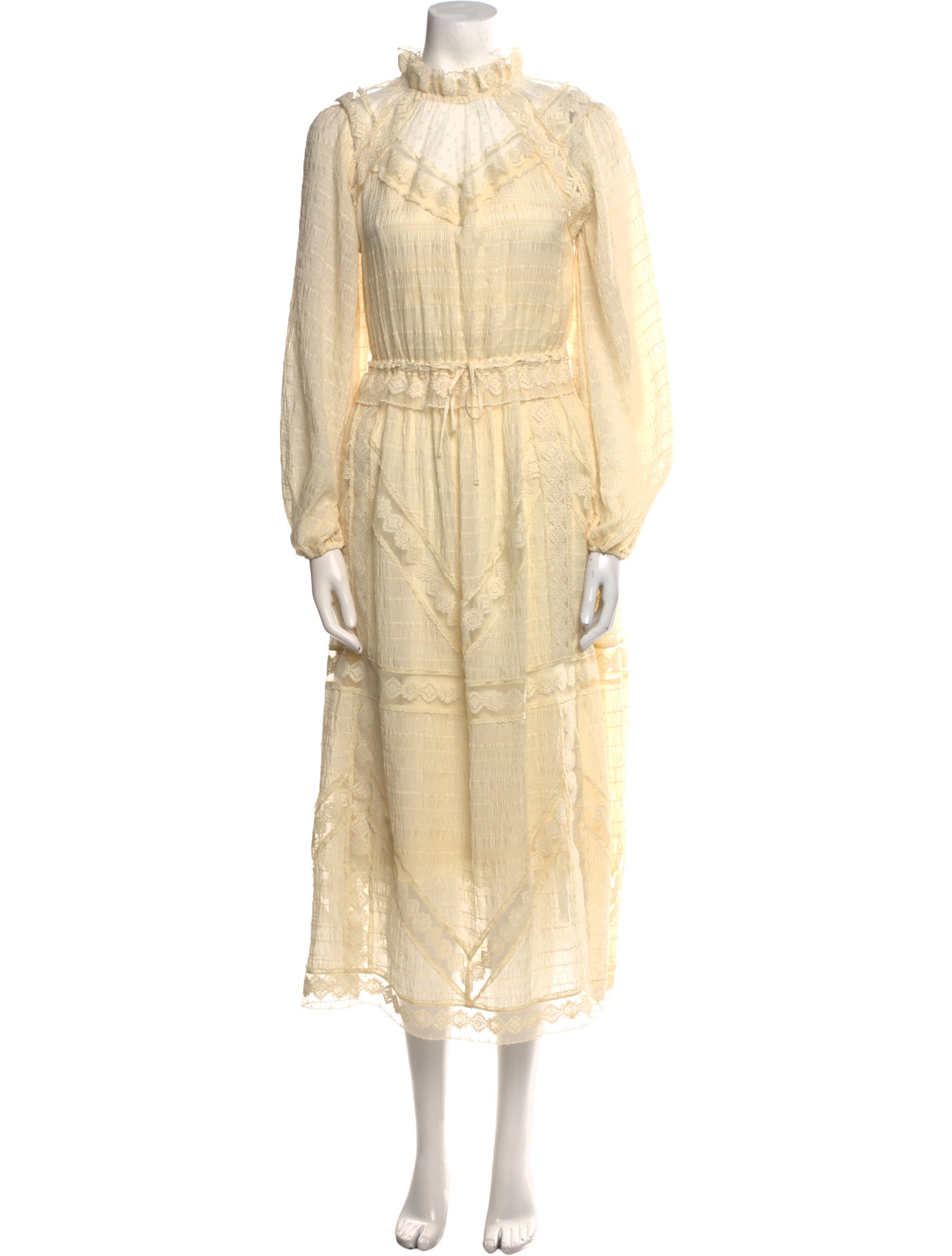 Zimmermann Lace Long Dress