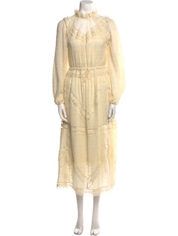 Zimmermann Dresses Lace Long Dress S