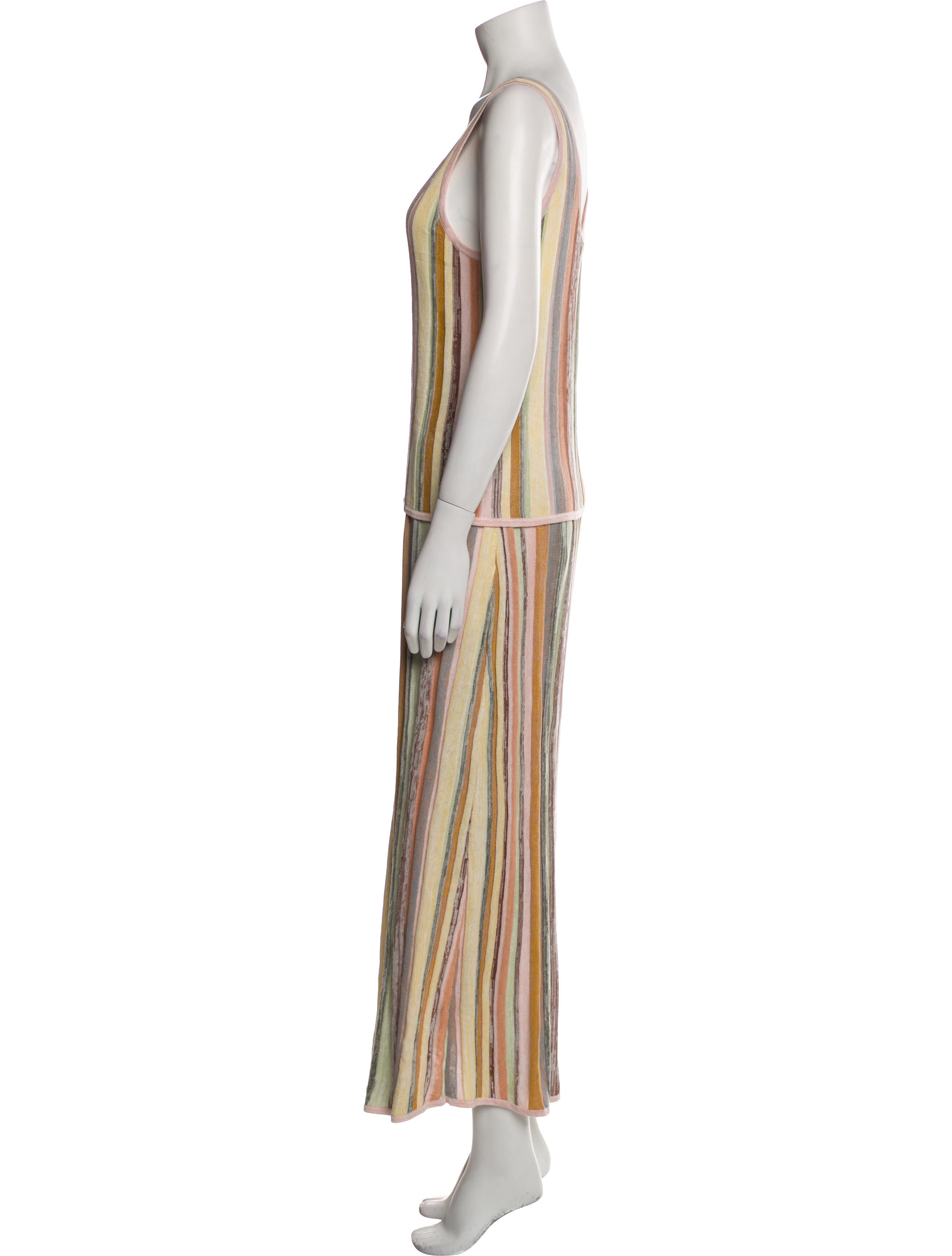 Zimmermann Striped Skirt Set w/ Tags