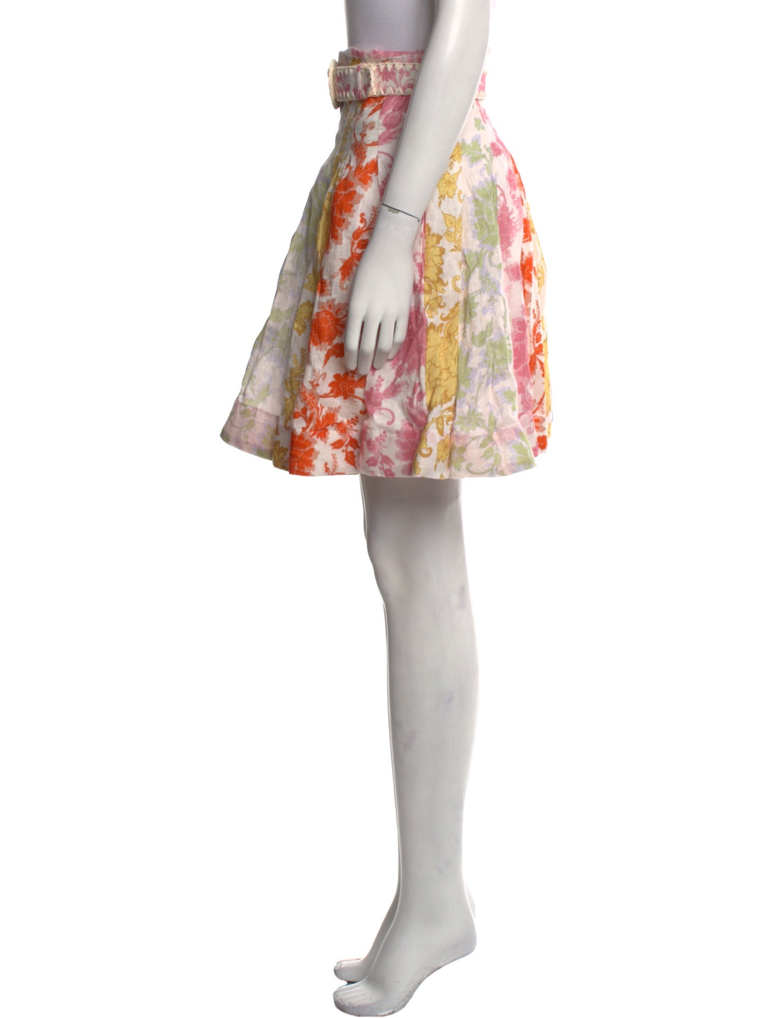 Zimmermann Linen Knee-Length Skirt