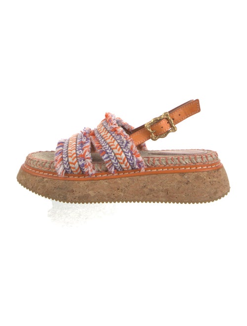 Zimmermann Tweed Pattern Espadrilles
