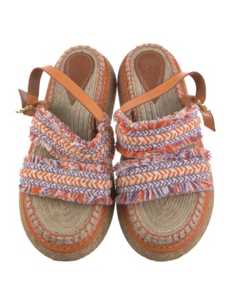 Zimmermann Tweed Pattern Espadrilles