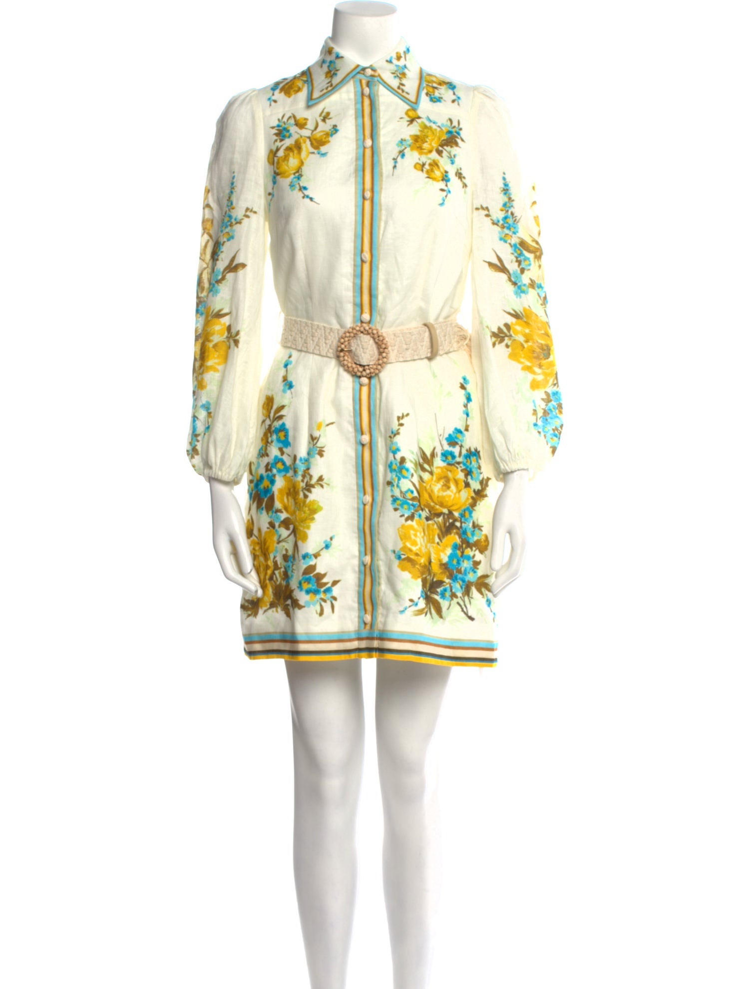 Zimmermann Linen Mini Dress