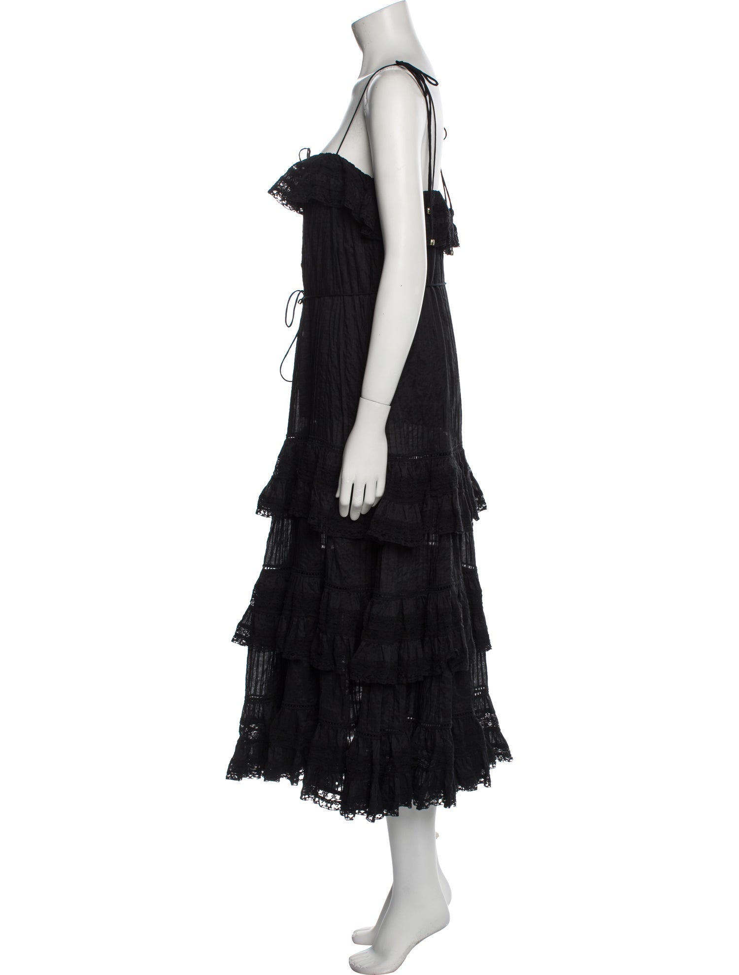 Zimmermann Square Neckline Long Dress