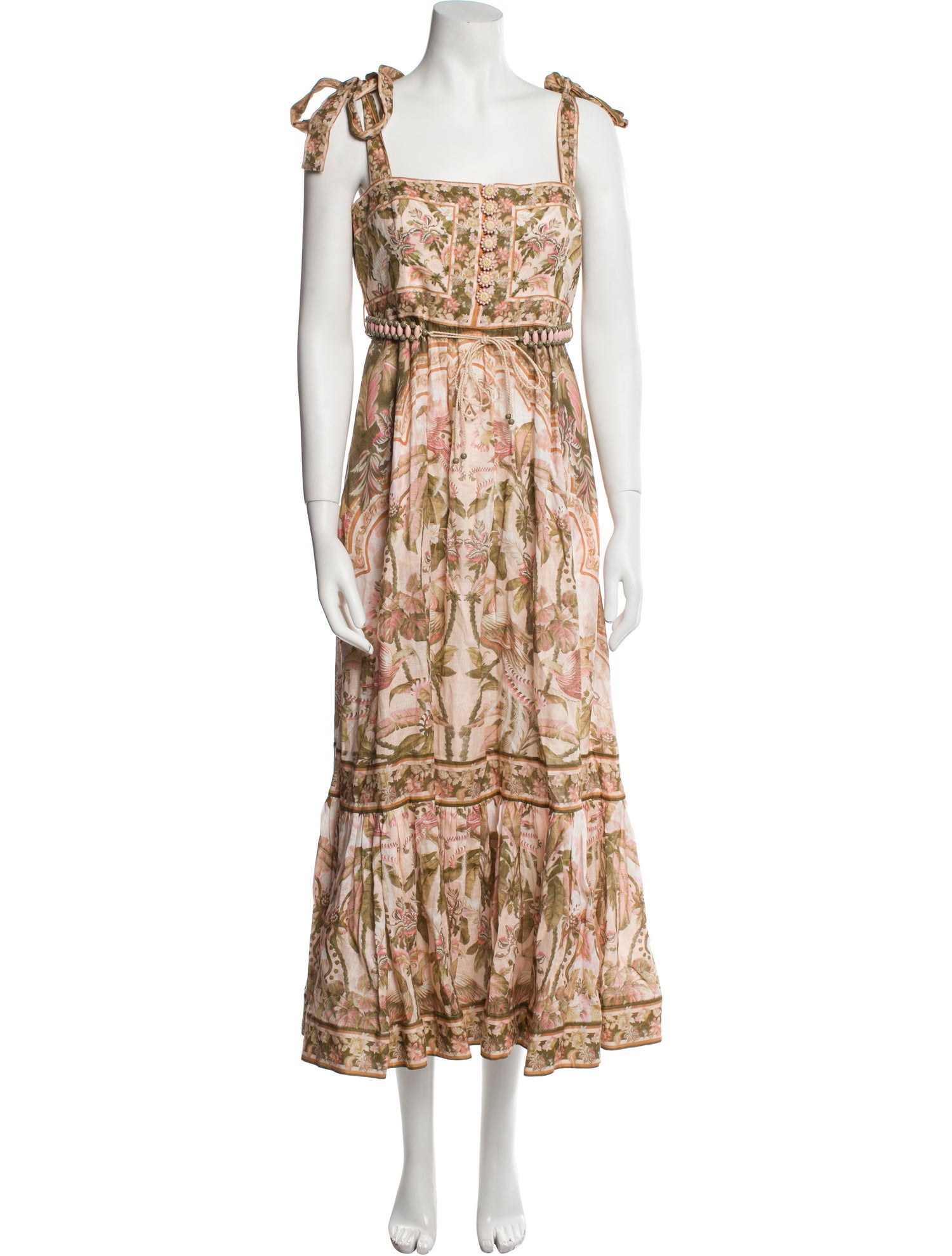 Zimmermann Linen Long Dress