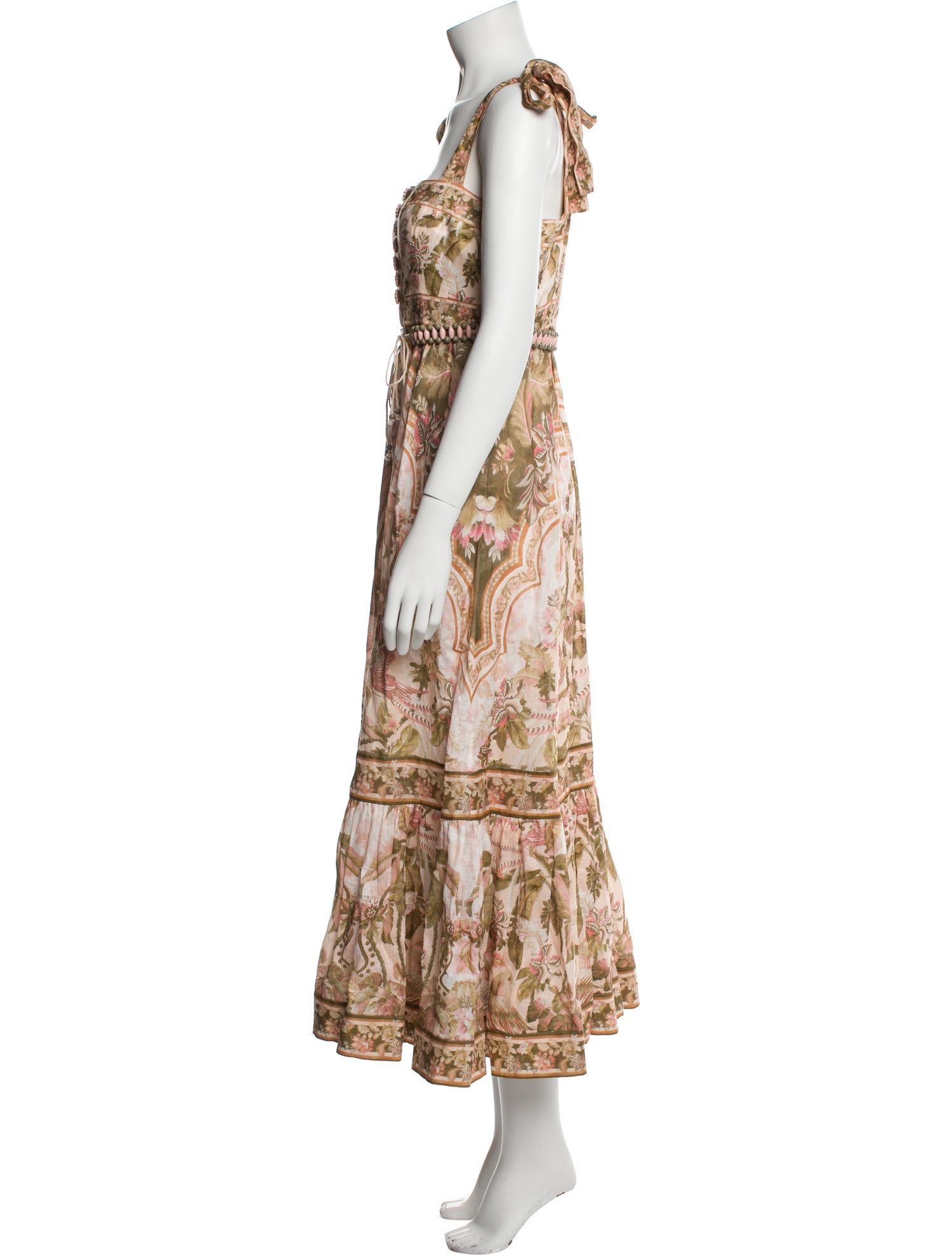 Zimmermann Linen Long Dress