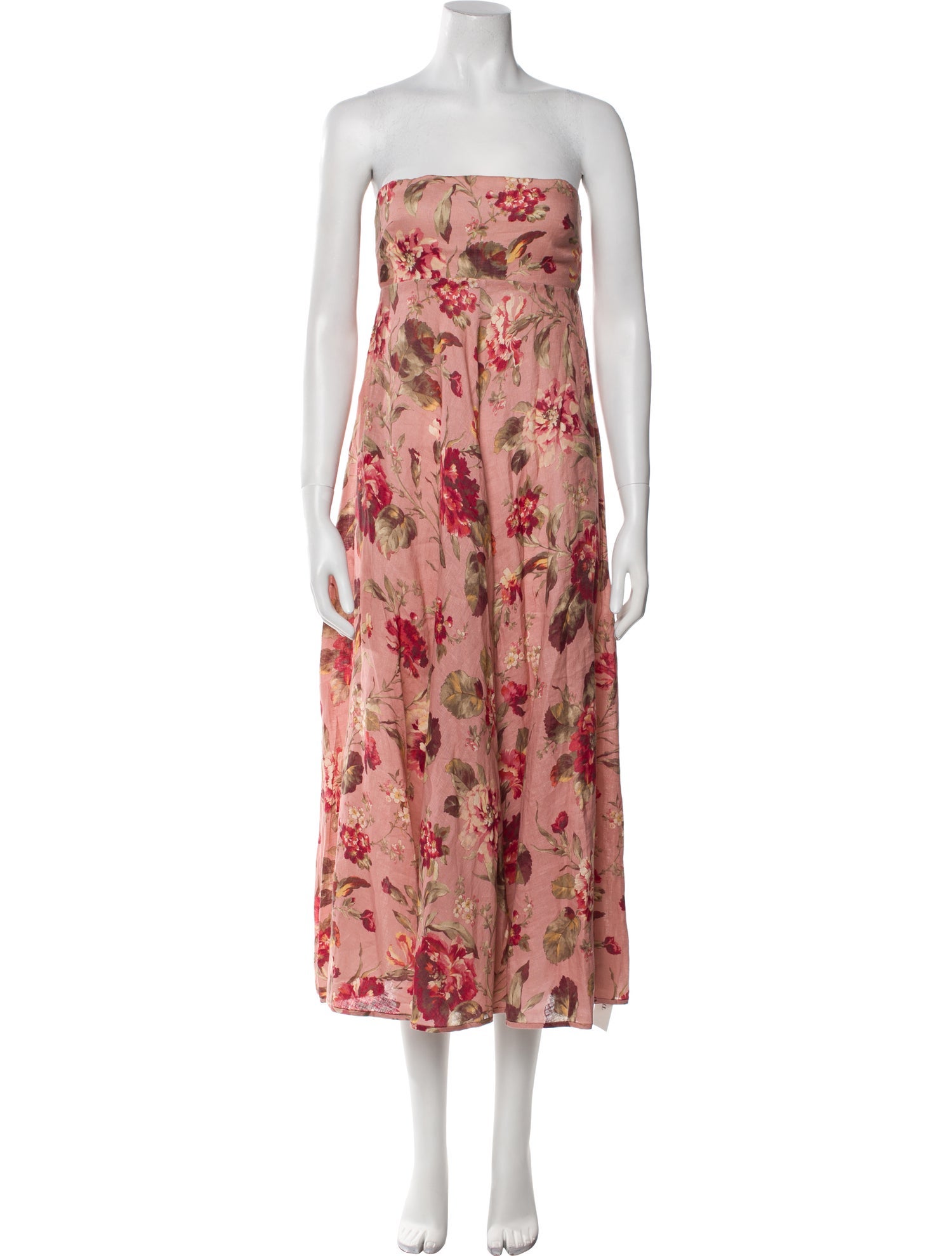 Zimmermann Linen Midi Length Dress