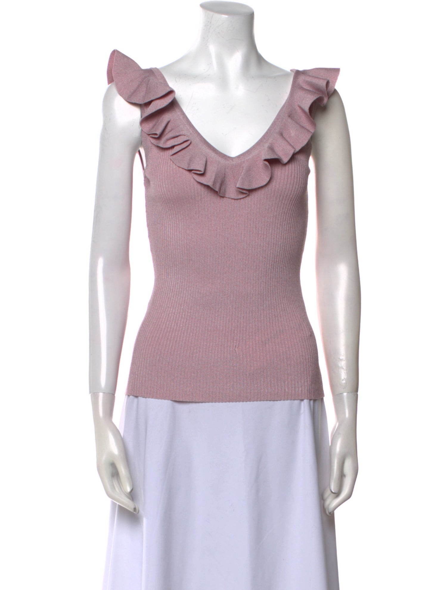 Zimmermann V-Neck Sleeveless Top