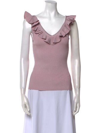 Zimmermann V-Neck Sleeveless Top