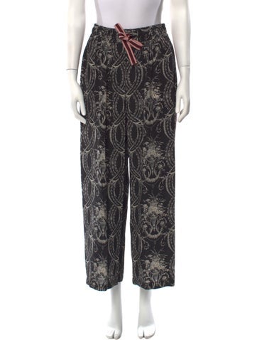 Zimmermann Pants Silk Straight Leg S