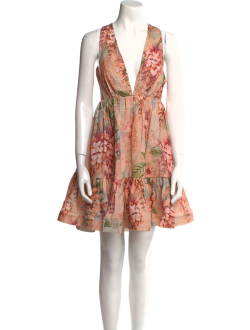Zimmermann Linen Mini Dress