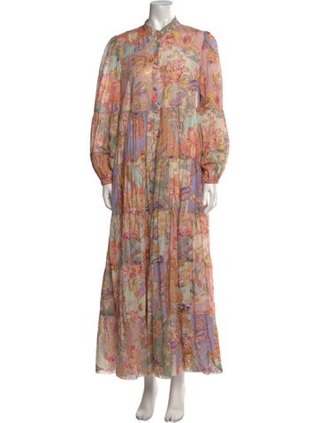 Zimmermann Dresses Floral Print Long Dress XL