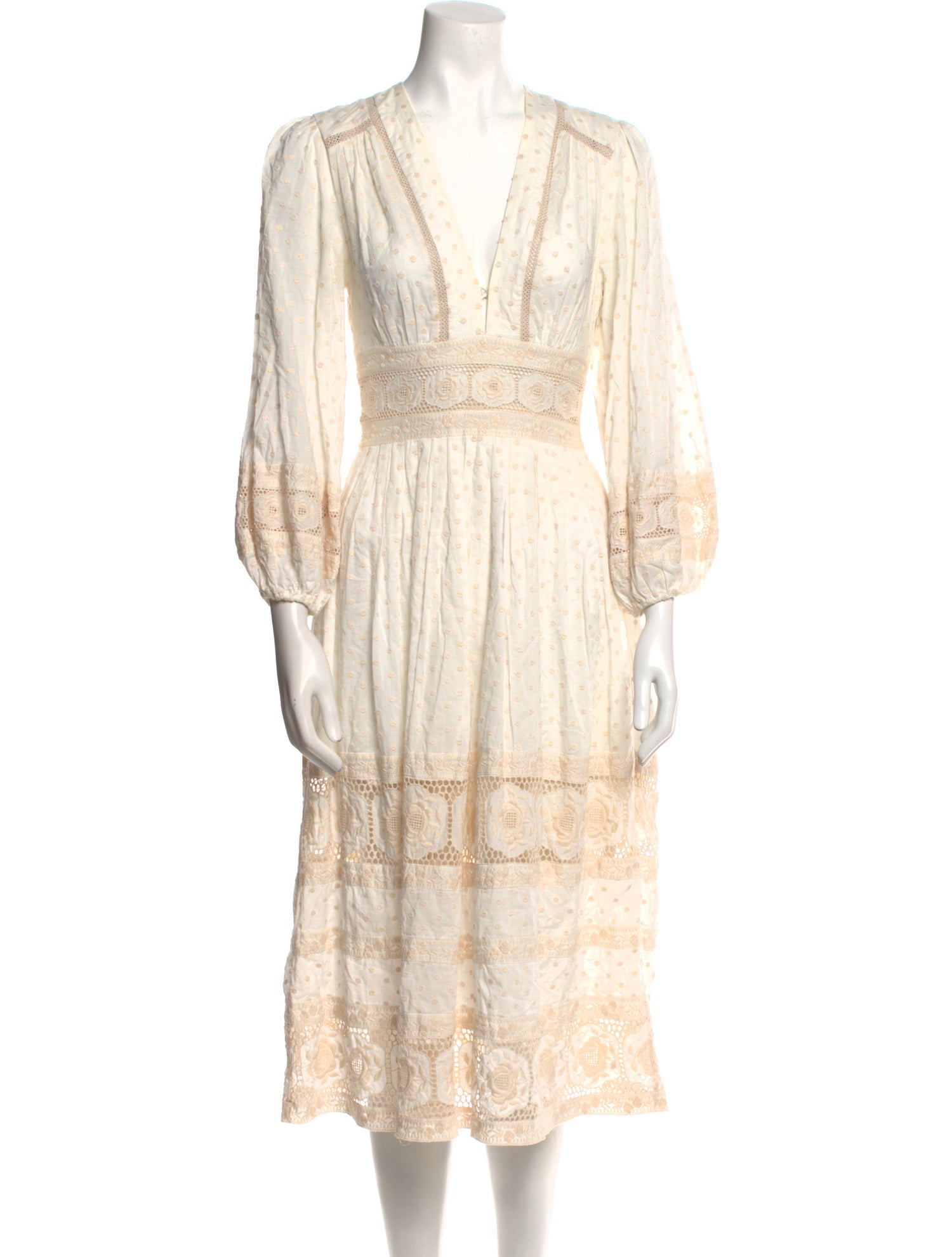 Zimmermann Printed Midi Length Dress