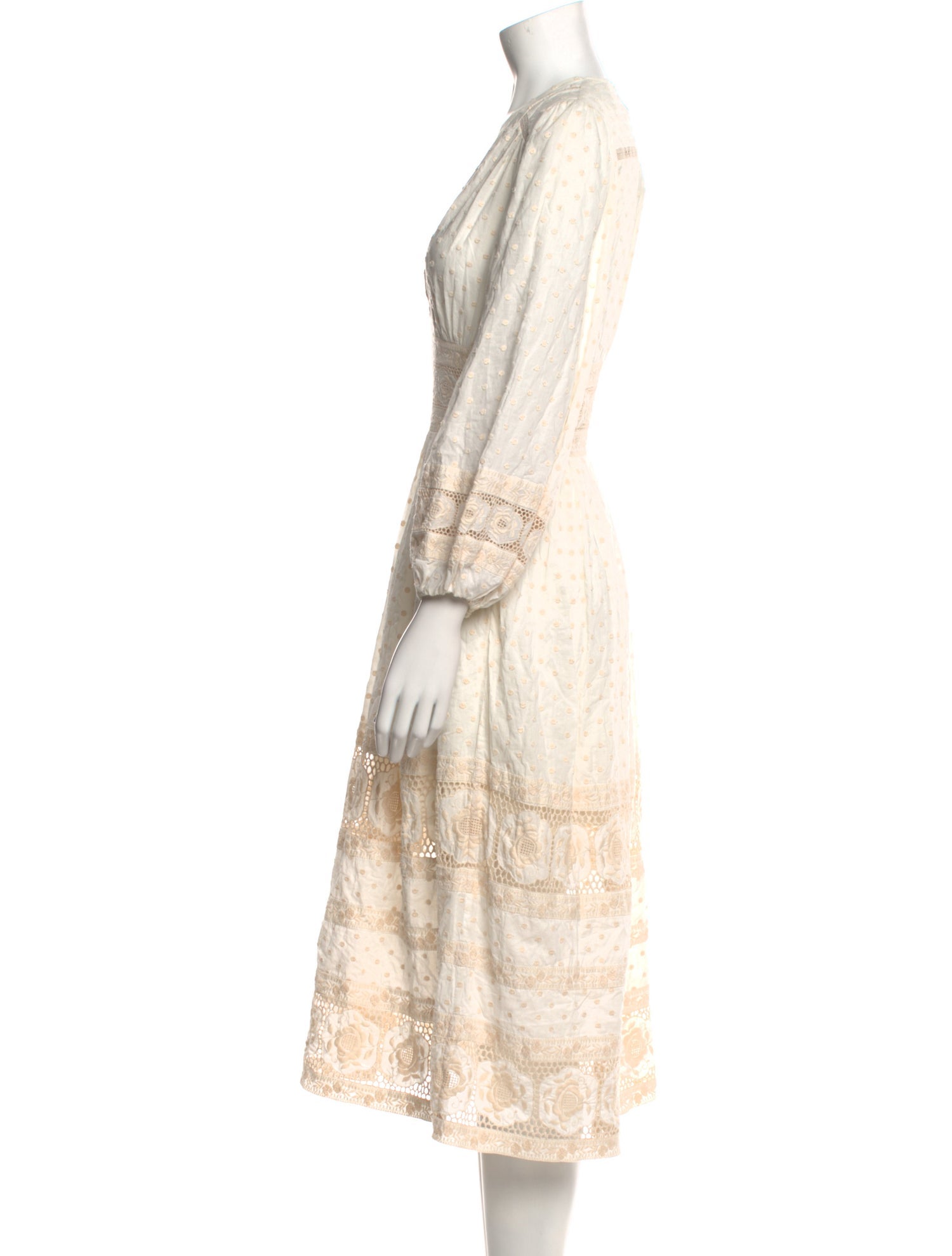 Zimmermann Printed Midi Length Dress