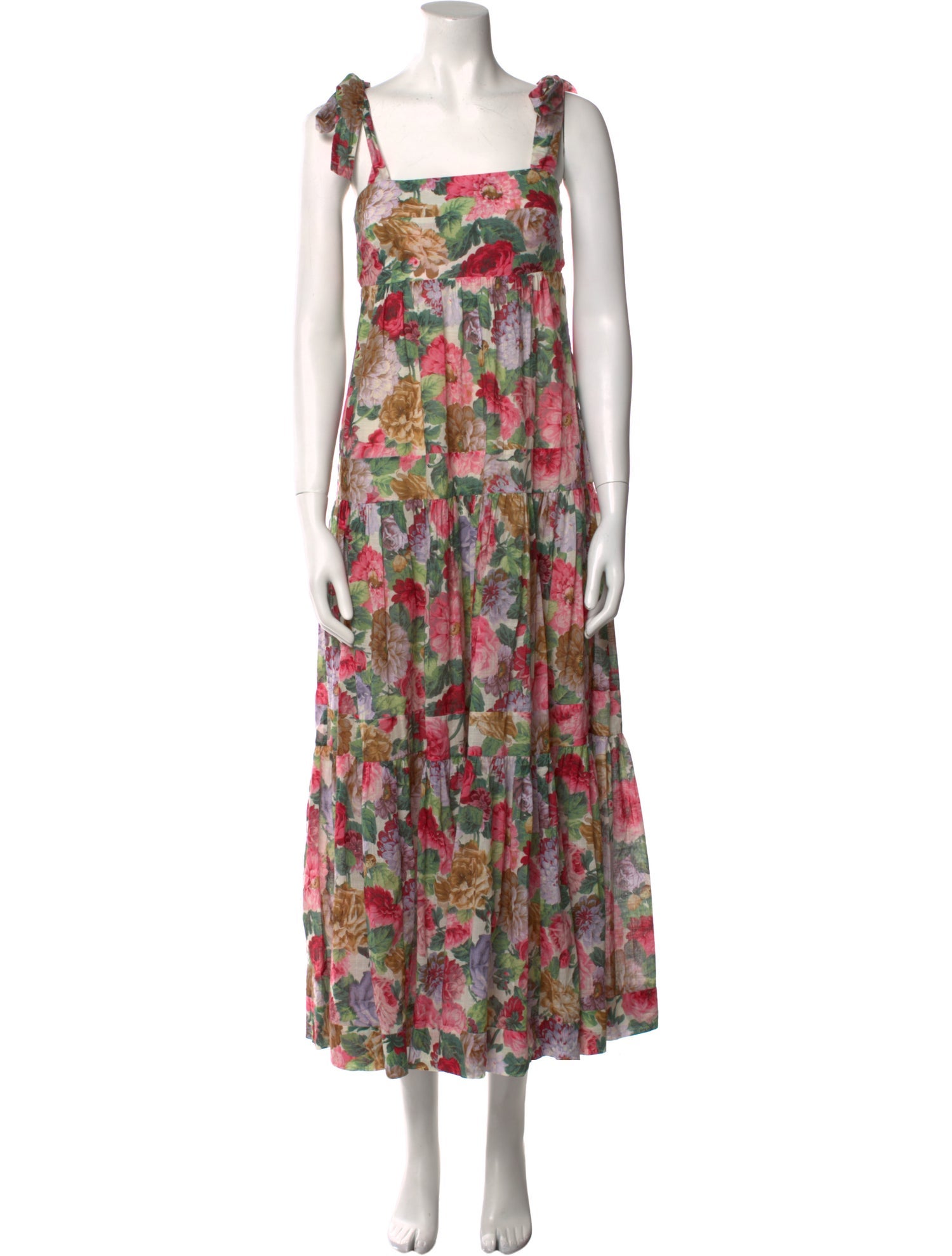 Zimmermann Floral Print Long Dress
