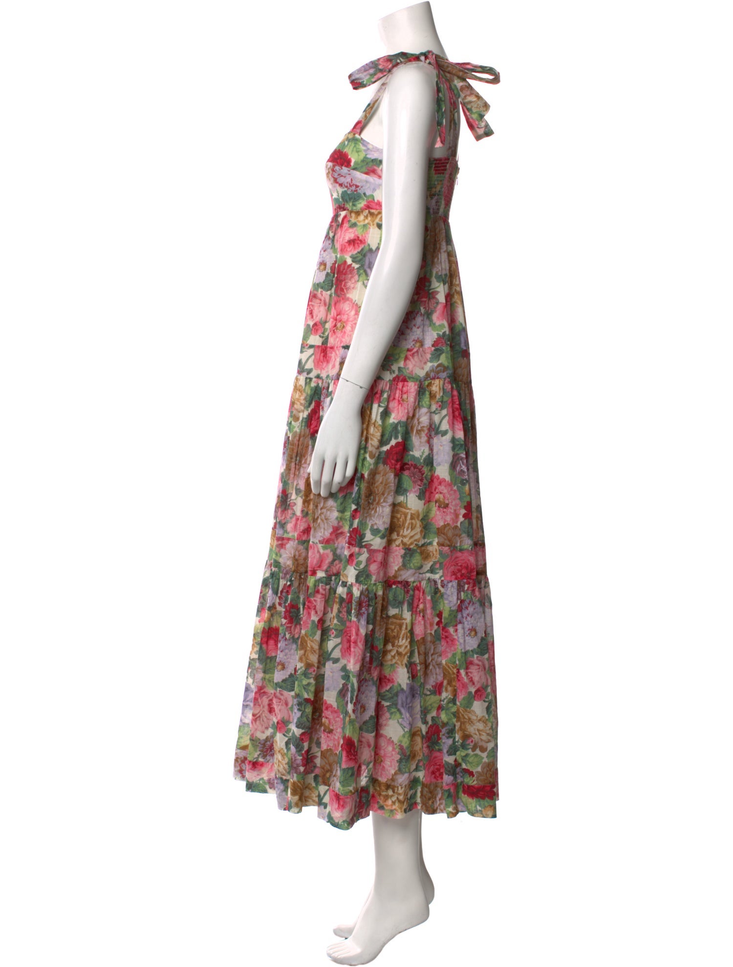 Zimmermann Floral Print Long Dress