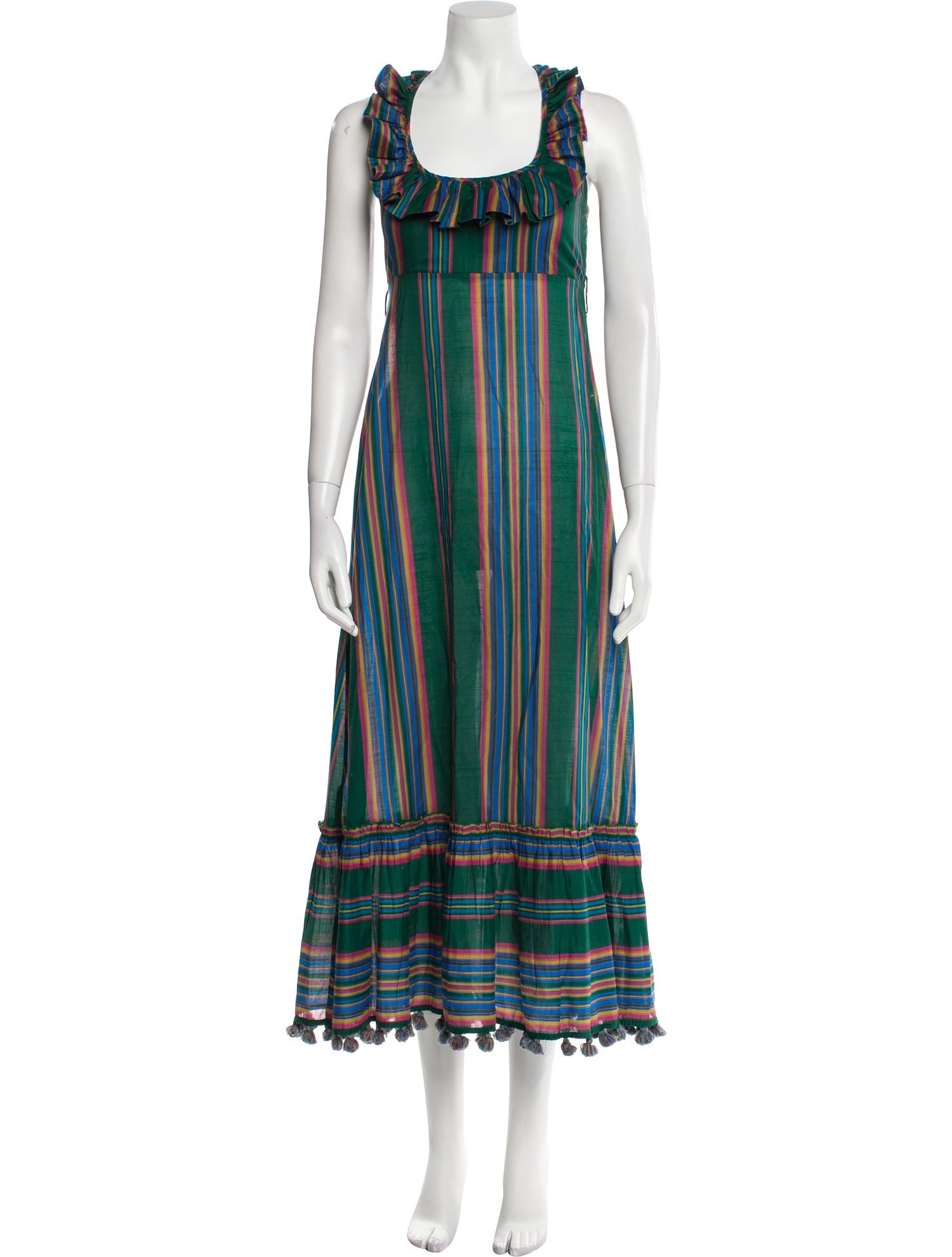Zimmermann Striped Long Dress