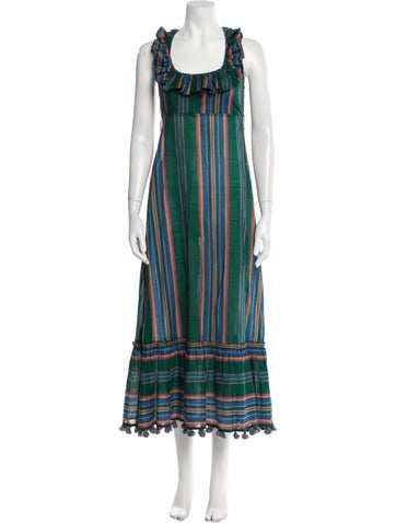 Zimmermann Dresses Striped Long Dress S