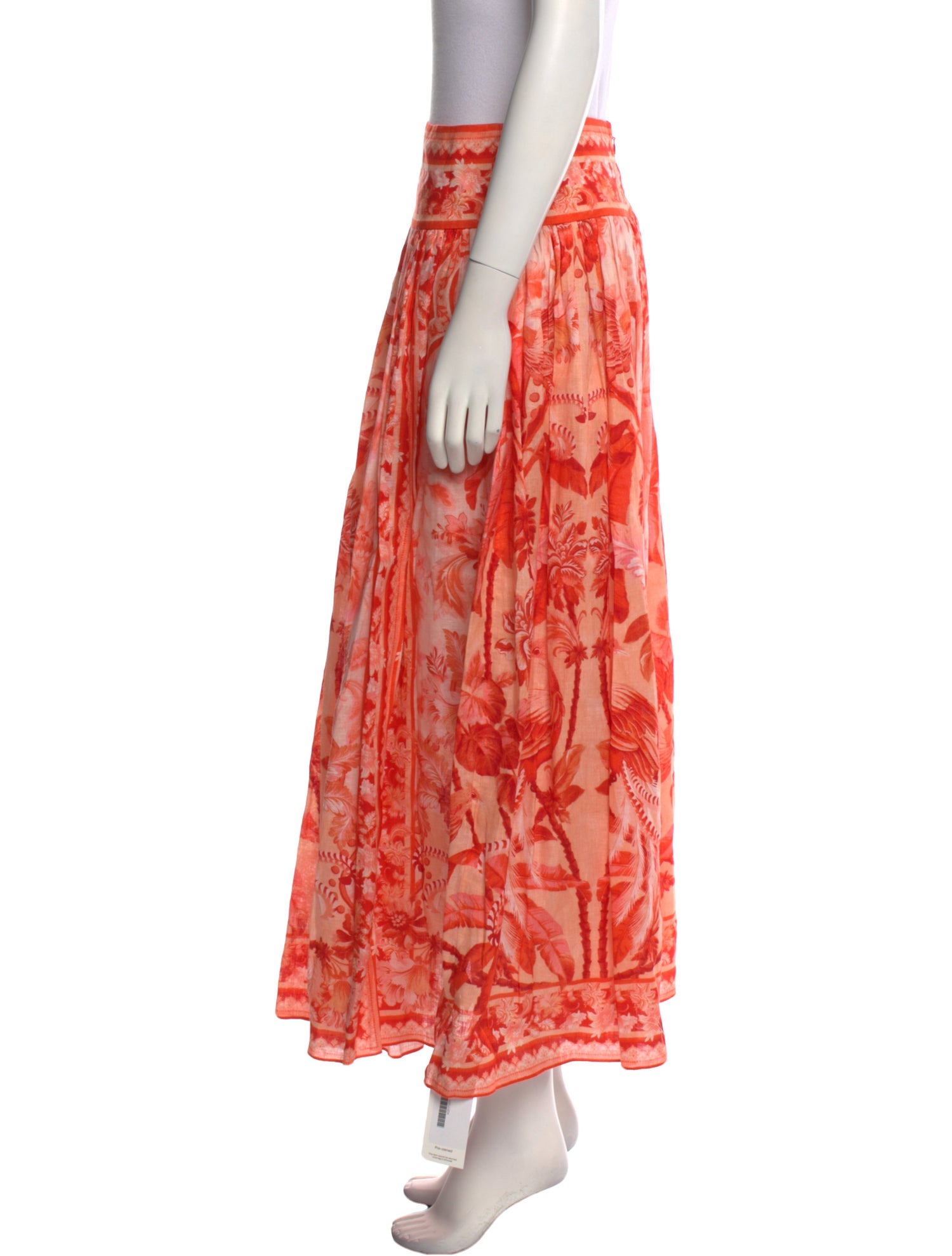 Zimmermann Linen Midi Length Skirt