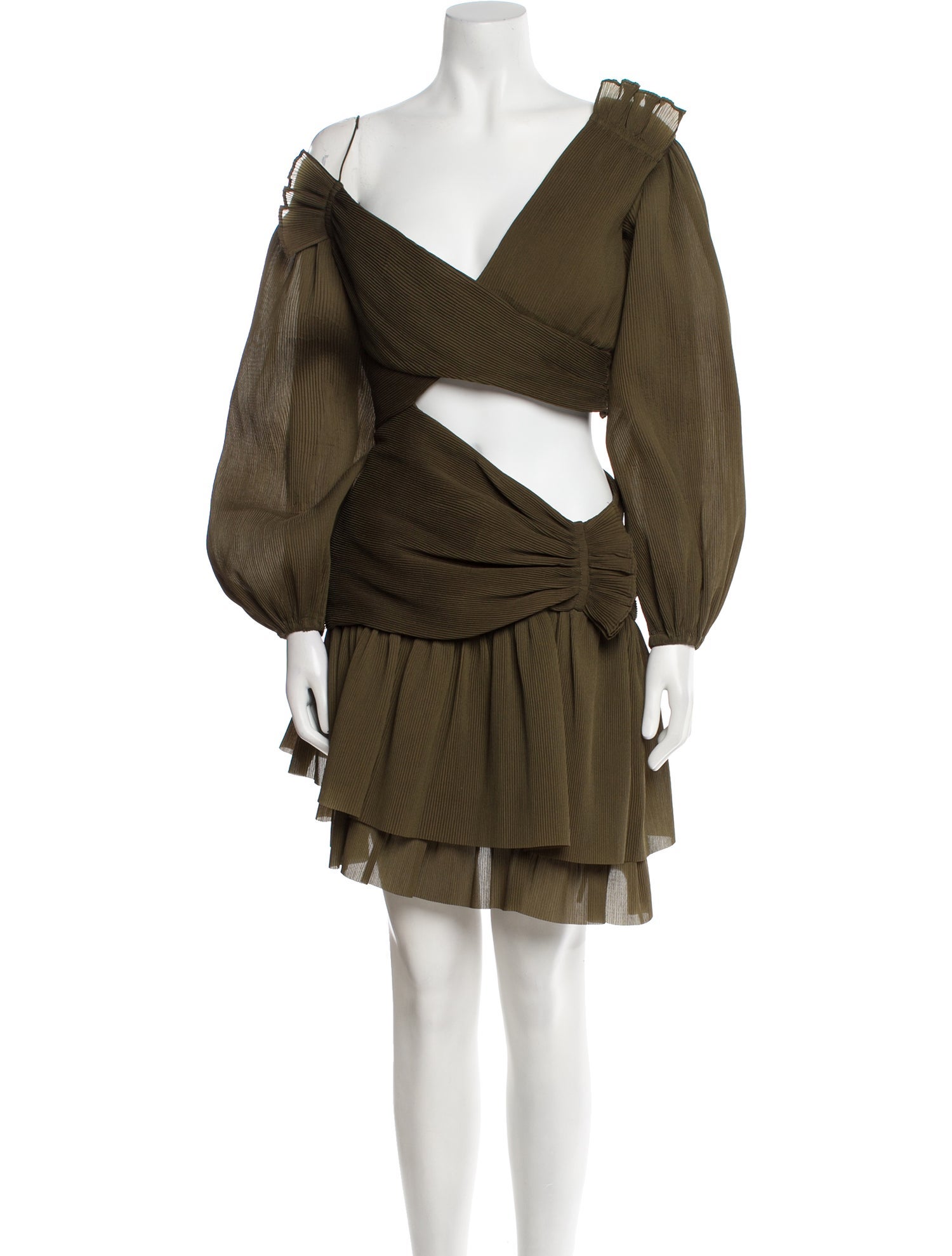 Zimmermann V-Neck Mini Dress