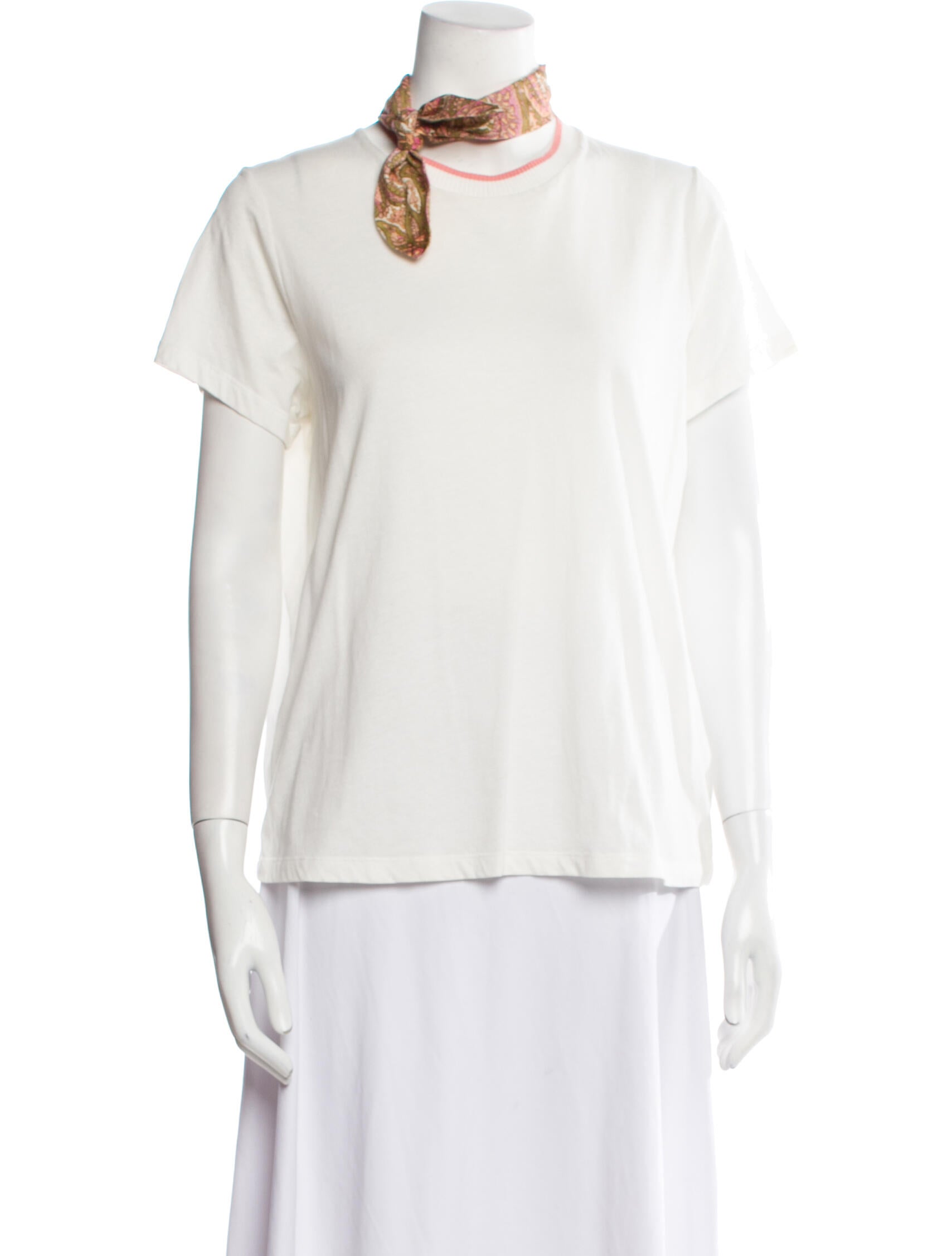 Zimmermann Crew Neck Short Sleeve T-Shirt