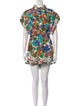 Zimmermann Linen Floral Print Romper