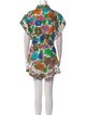 Zimmermann Linen Floral Print Romper