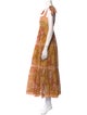 Zimmermann Floral Print Long Dress