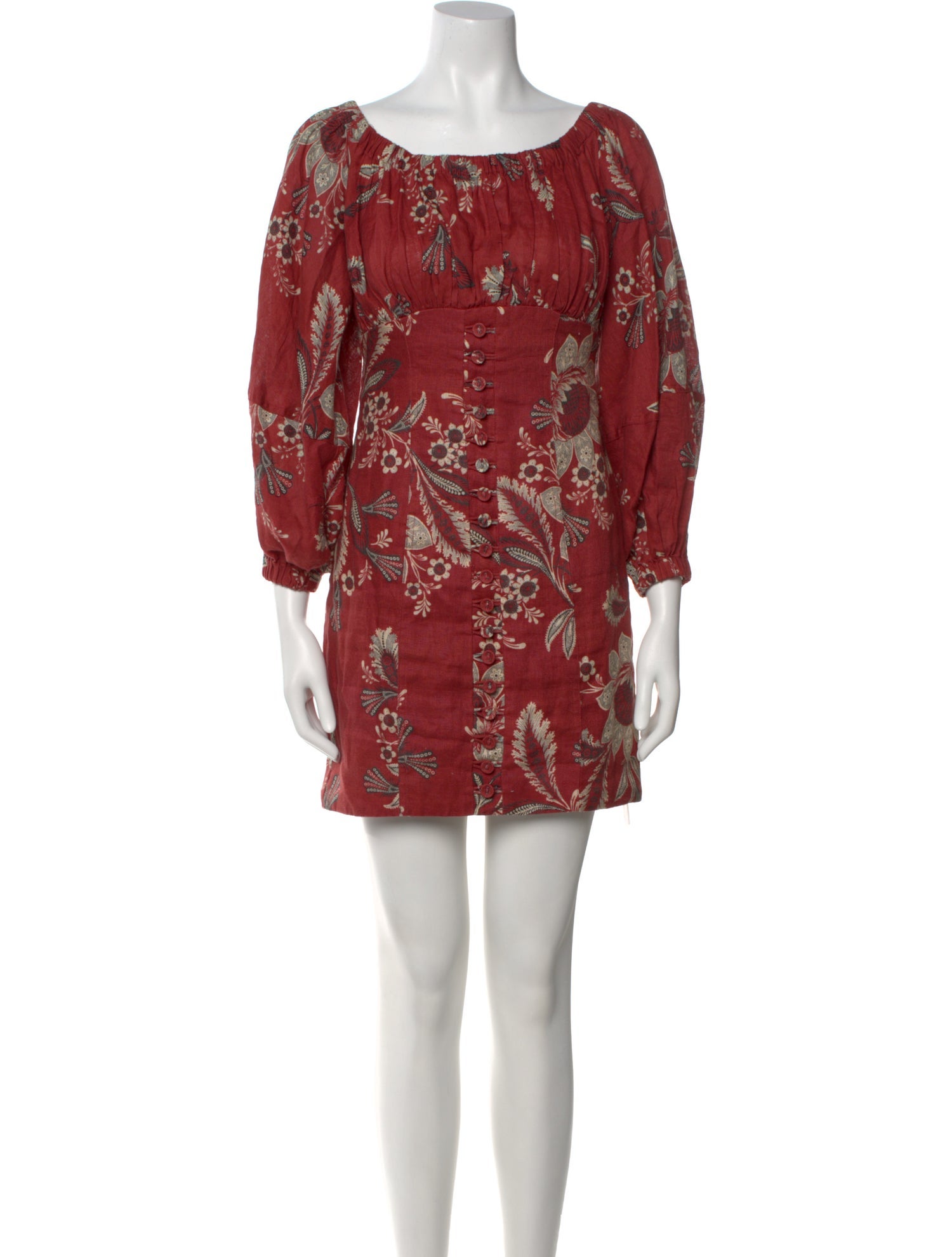 Zimmermann Linen Mini Dress