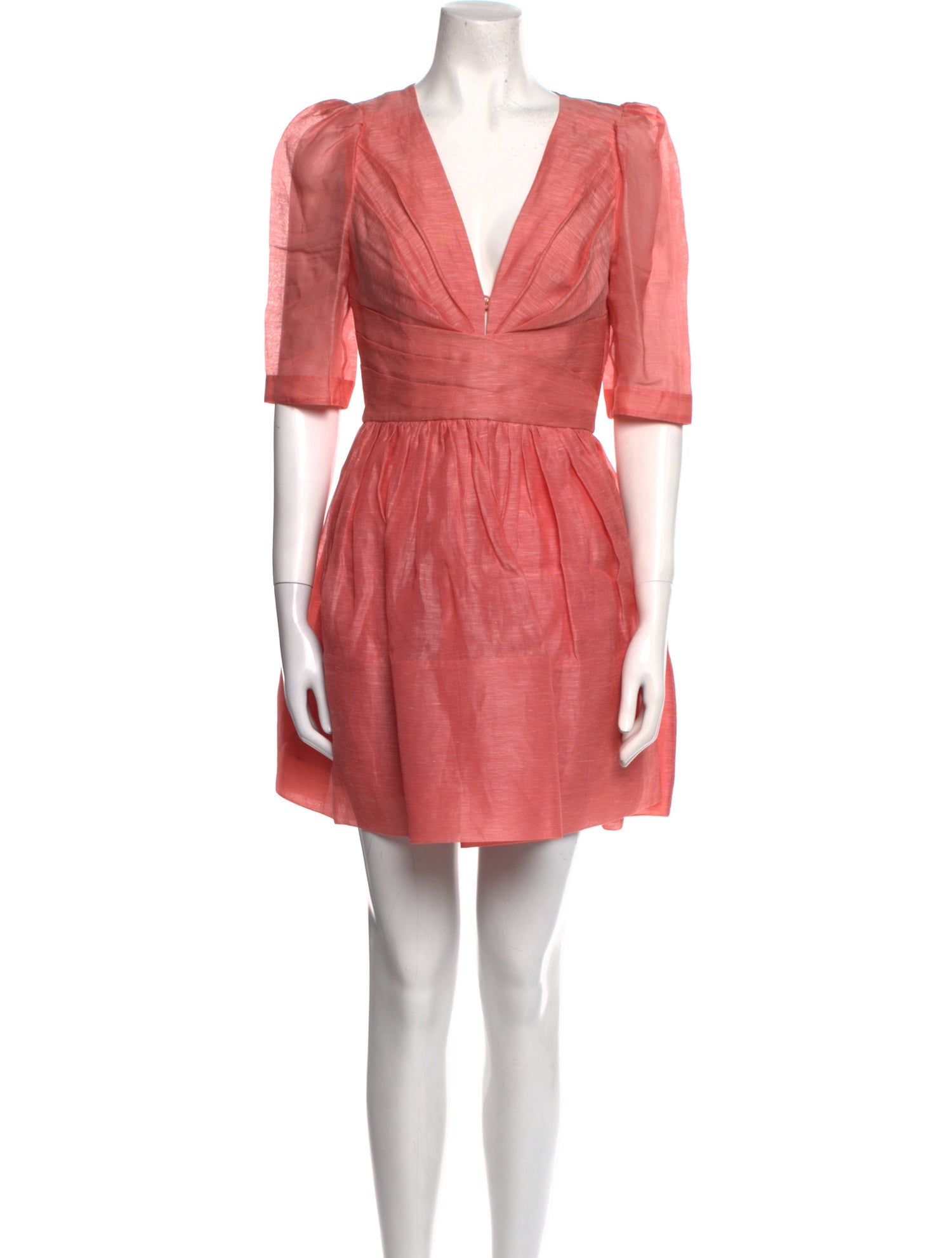 Zimmermann Linen Mini Dress