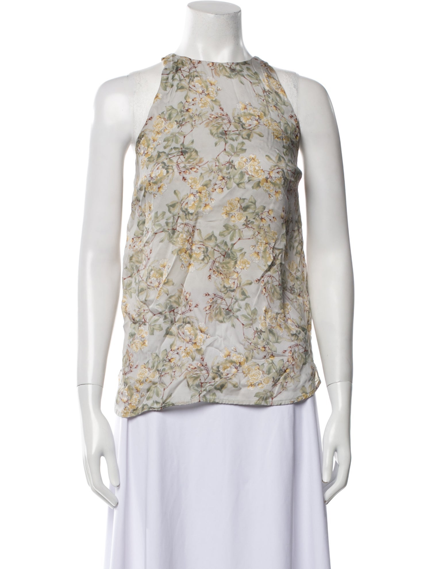 Zimmermann Silk Floral Print Blouse
