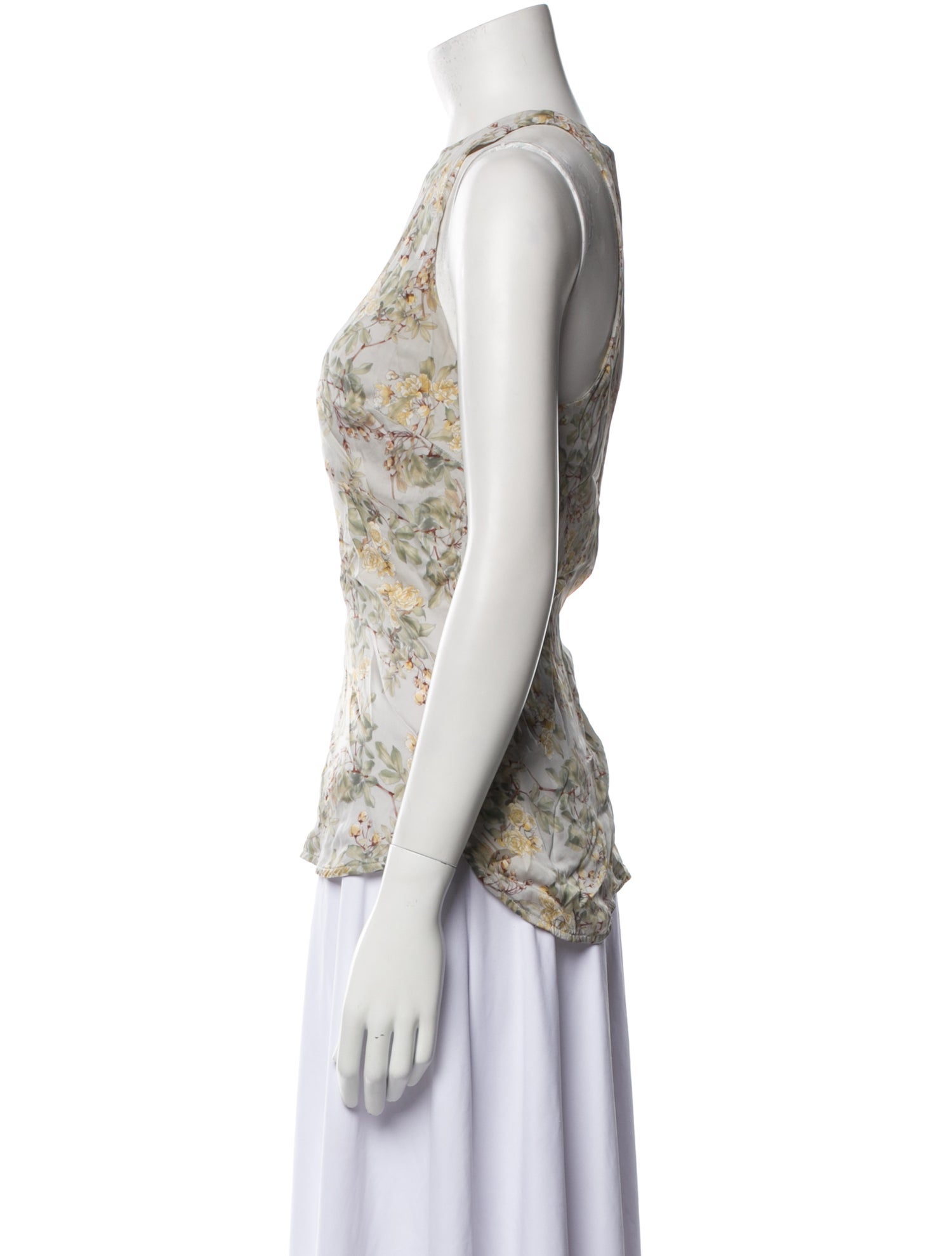 Zimmermann Silk Floral Print Blouse