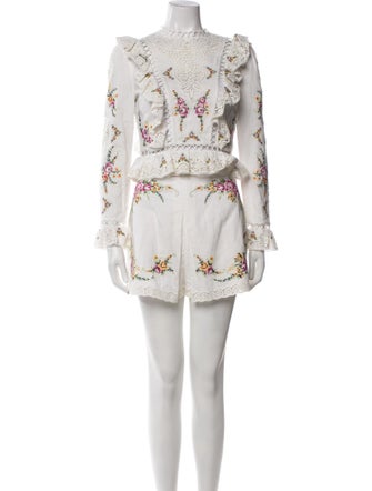 Zimmermann Printed Short Set